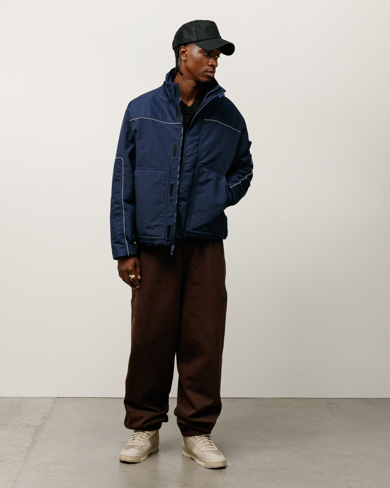 STUSSY & NIKE STONE WASHED FLEECE PANT