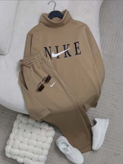 Unisex Track Suit NK brown