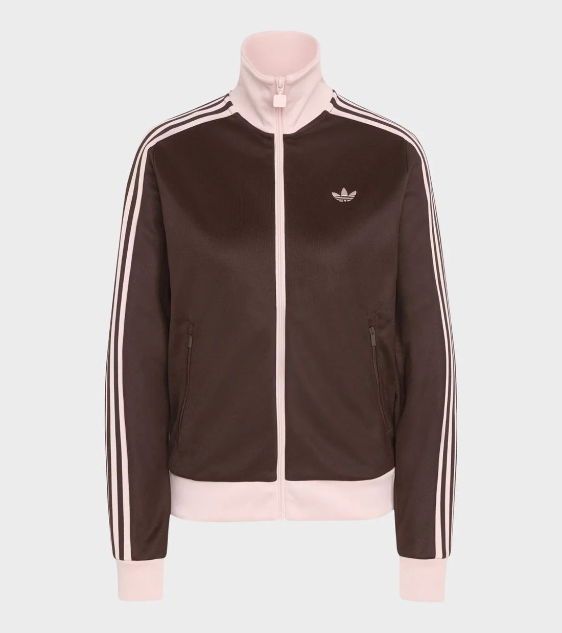 Classic Track Top Aurora Coffee/Sandy pink