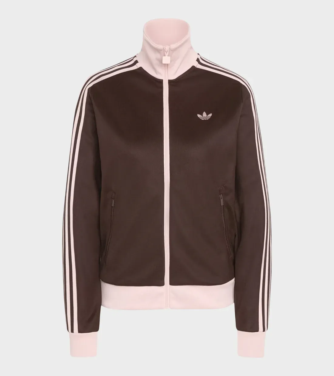 Classic Track Top Aurora Coffee/Sandy pink