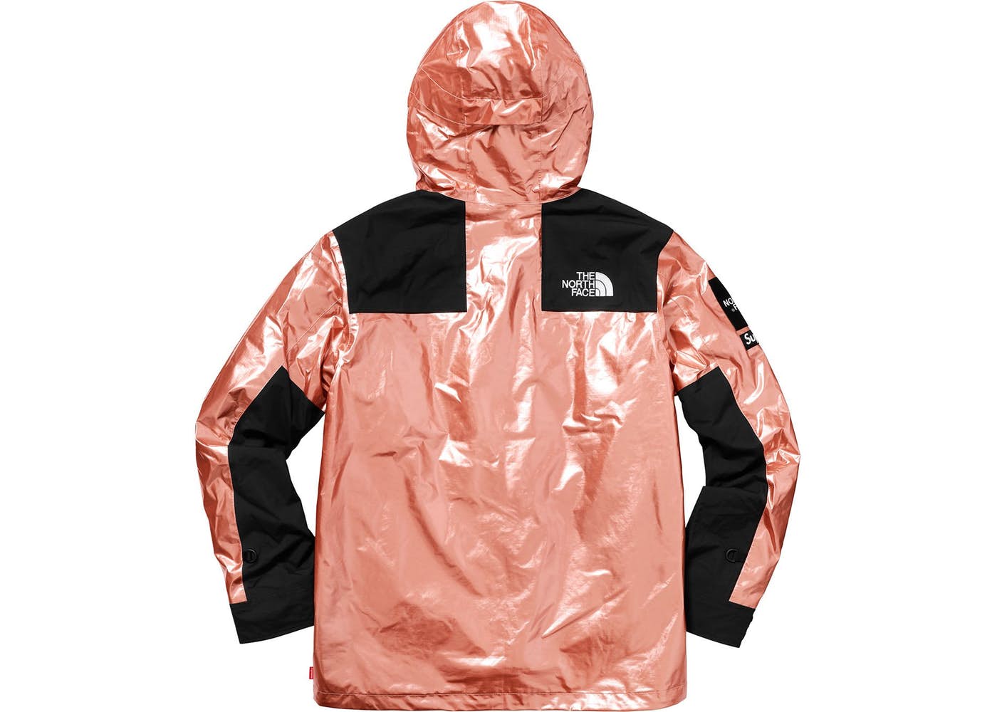 The North Face Metallic Mountain Parka Rose Gold