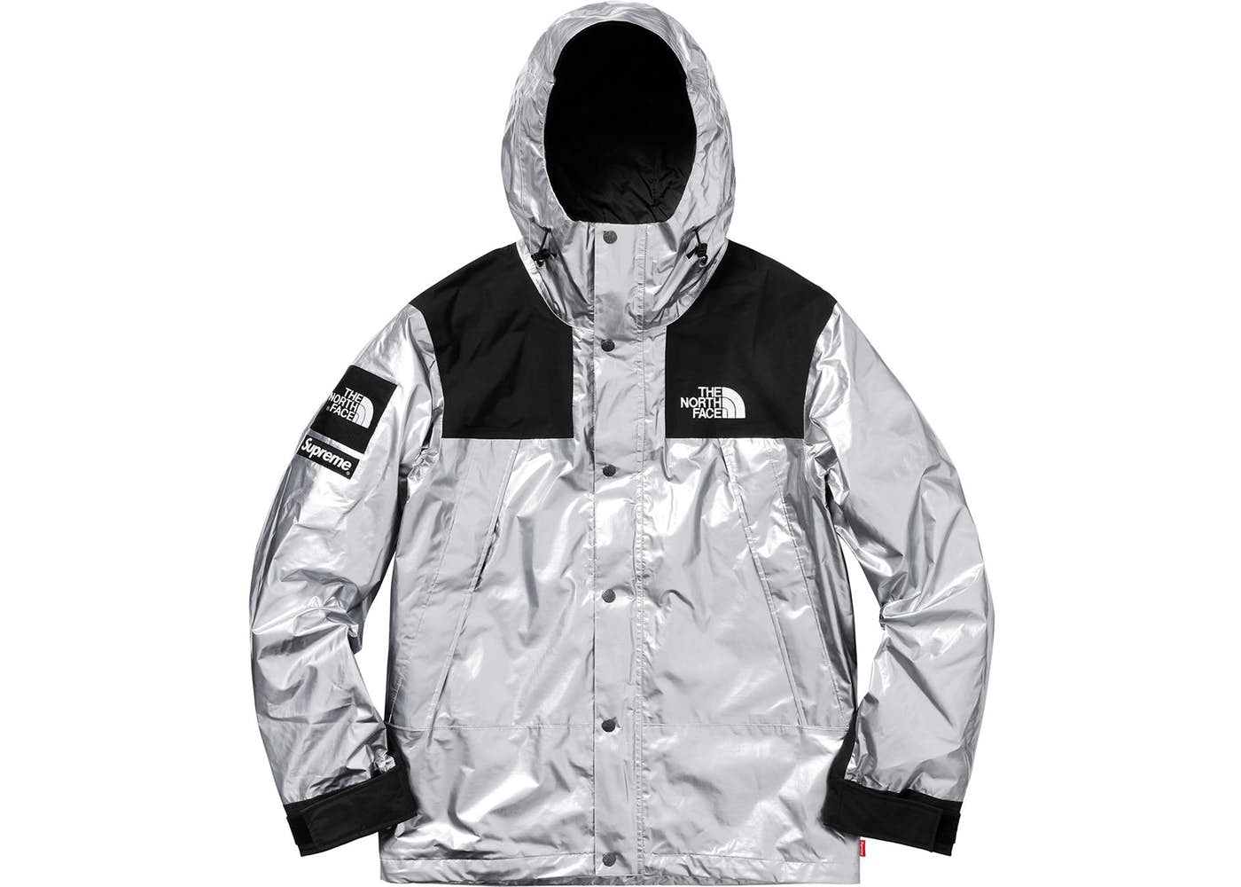 Metallic Mountain Parka Silver