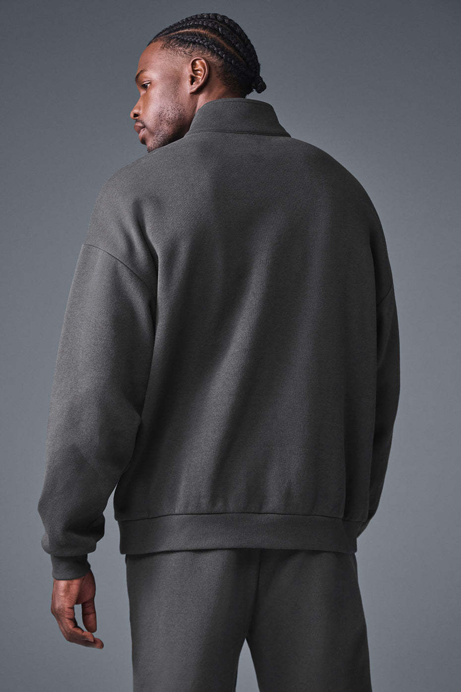 Accolade 1/4 Zip Pullover - Anthracite