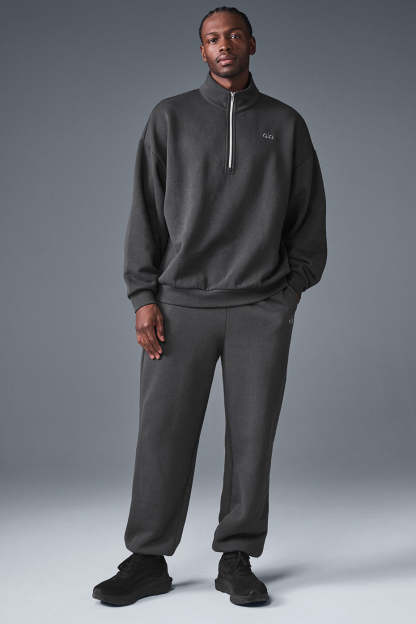 Accolade 1/4 Zip Pullover - Anthracite