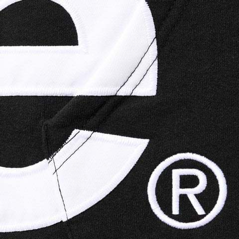Big Logo Zip Up Hooded Sweatshirt  "Black"