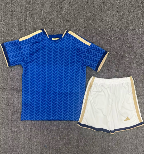 Italy Nation team 2026 home full set kit (Adult and Kids)
