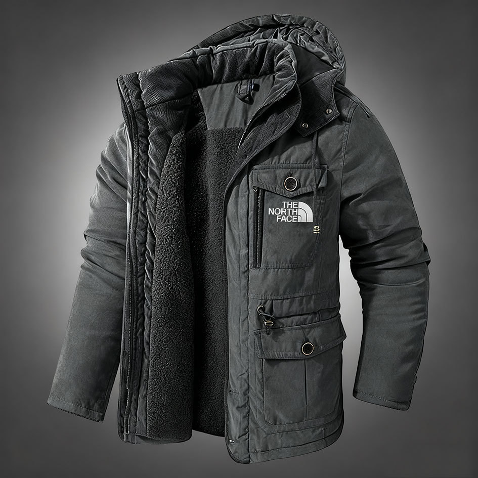 Winter Hooded Men's Jacket