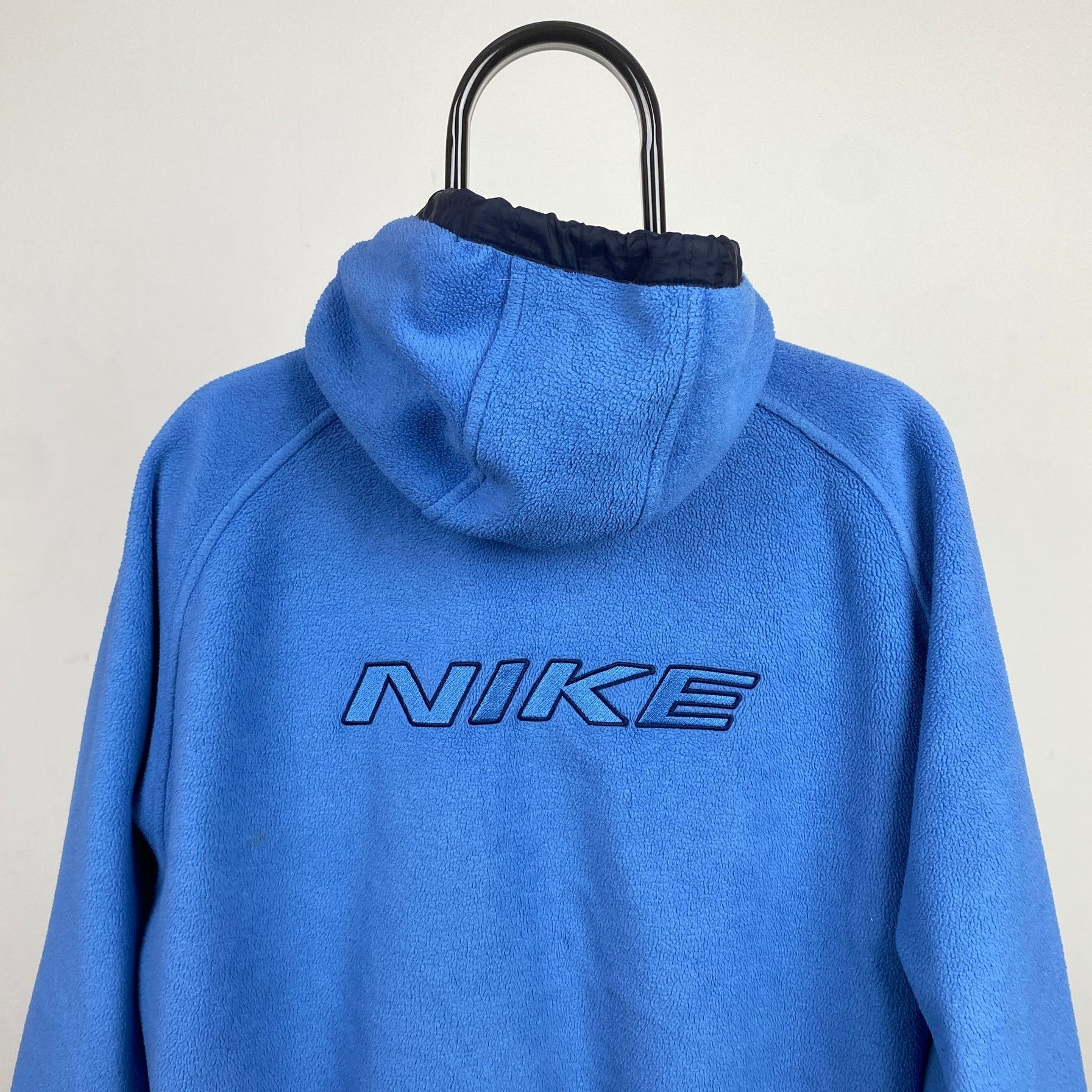 2000'sReversible Fleece Coat Jacket Blue