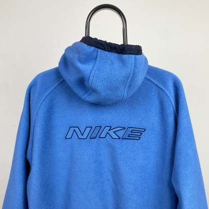 2000'sReversible Fleece Coat Jacket Blue