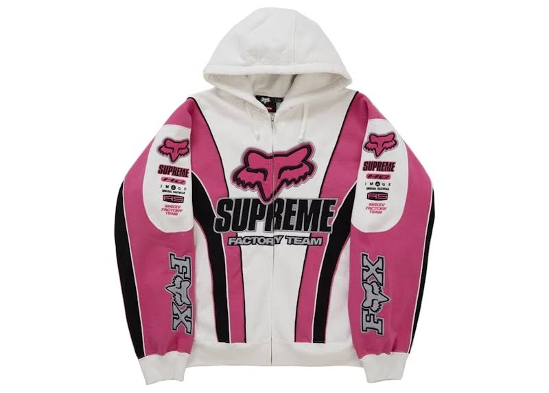 Sup X FR hoodie pink