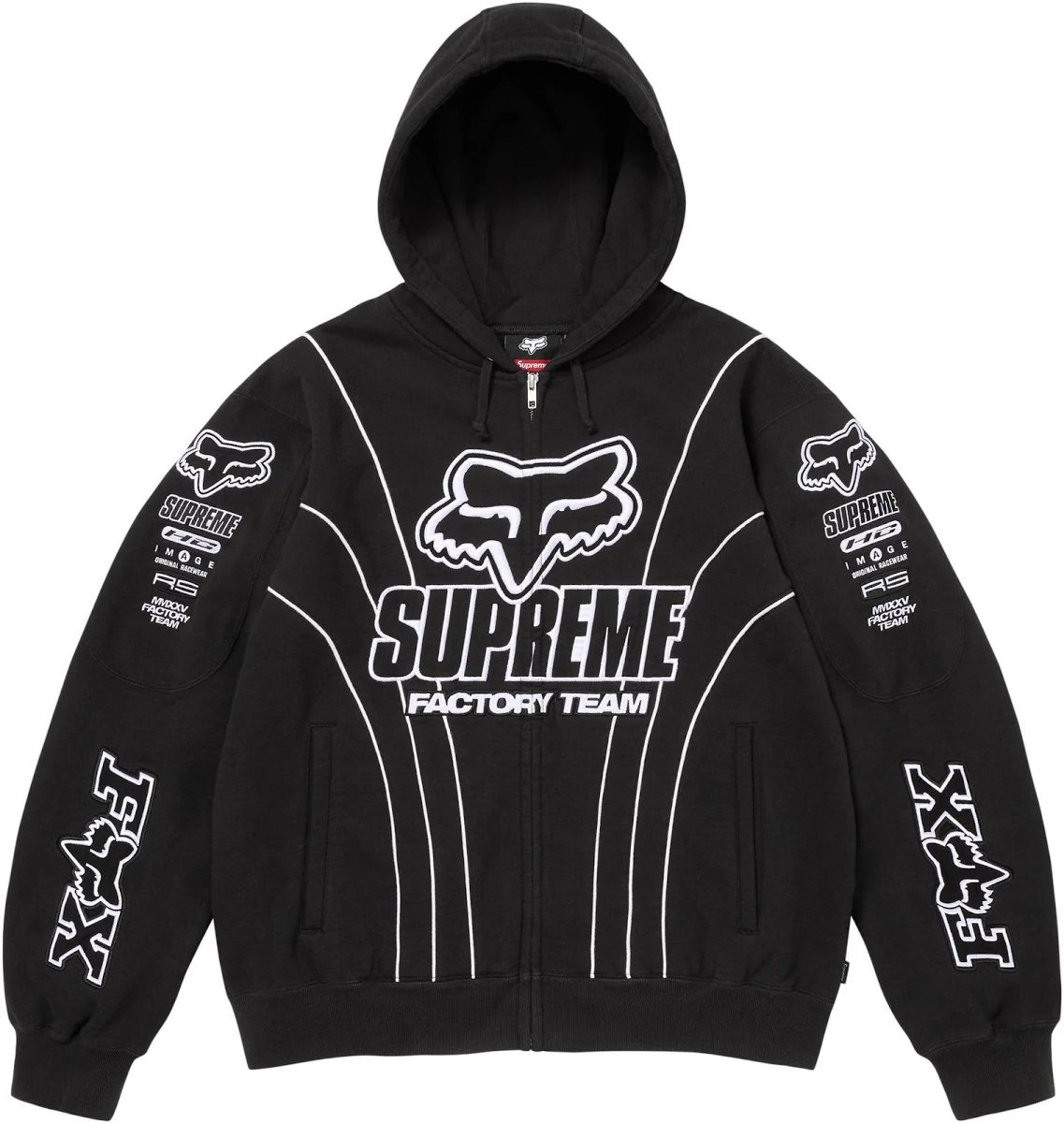 Sup X FR hoodie black