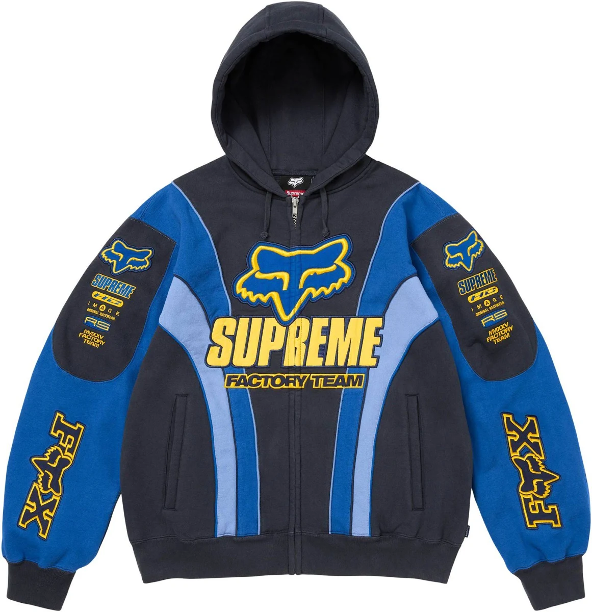 Sup X FR hoodie Navy