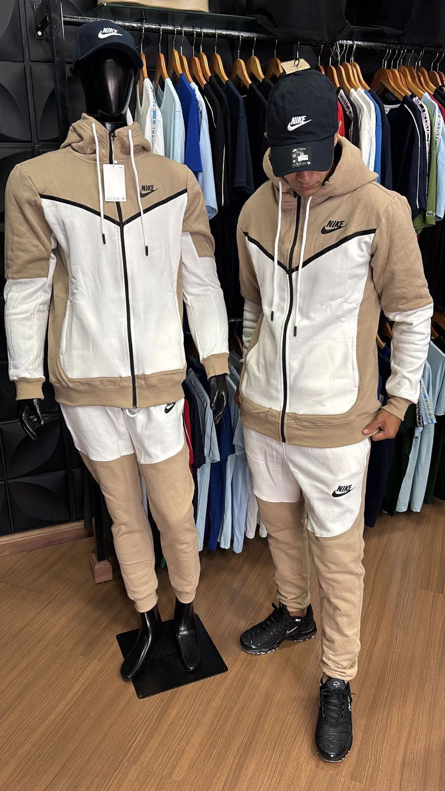 Nike Tech Fleece Set Fleece Sand