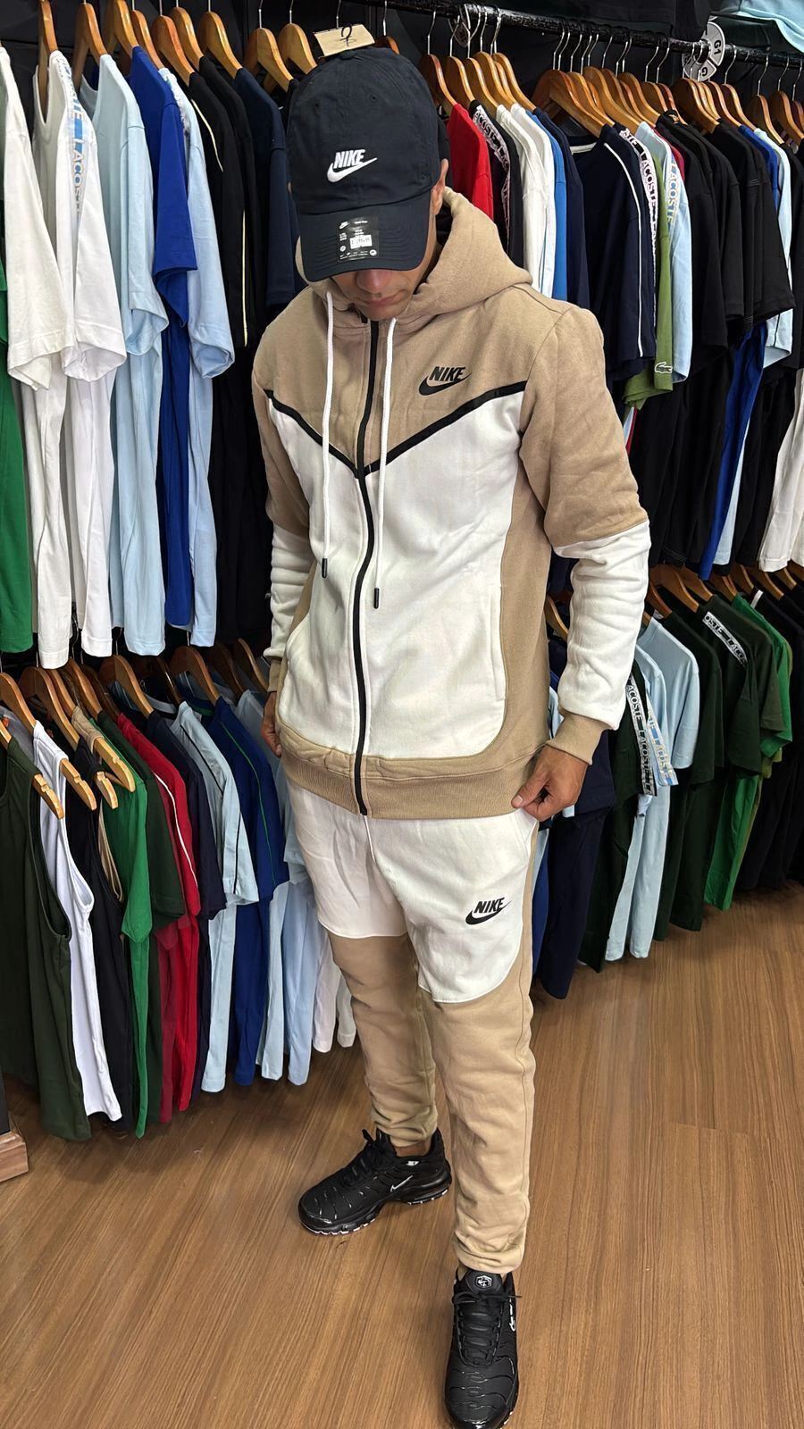 Nike Tech Fleece Set Fleece Sand