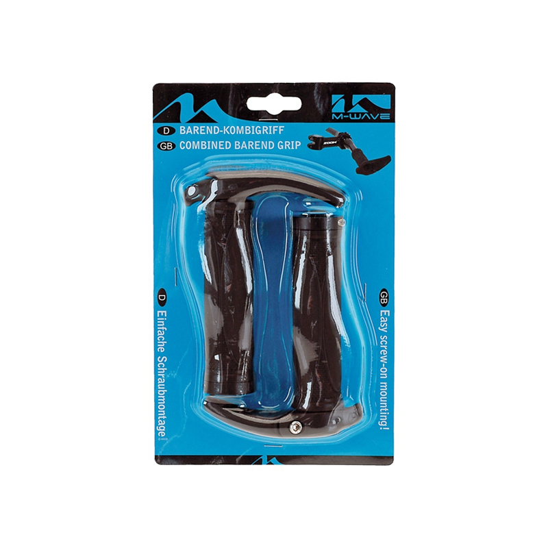 German M-Wave Bicycle Rubber Grips M410472