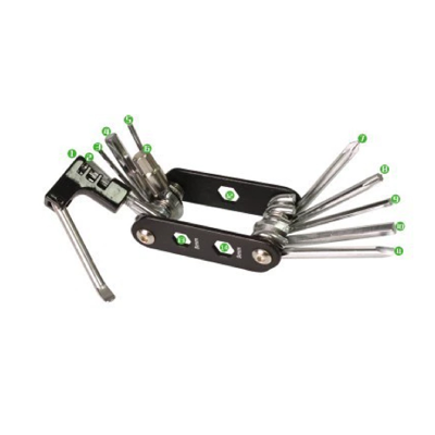 14-in-1 Bicycle Multi-Tool Kit 22245-BLA-组装