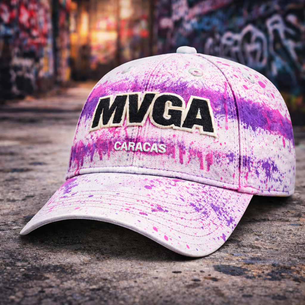 MVGA CARACAS Street Splash Cap – Bold Color, Bolder Attitude 🧢🔥