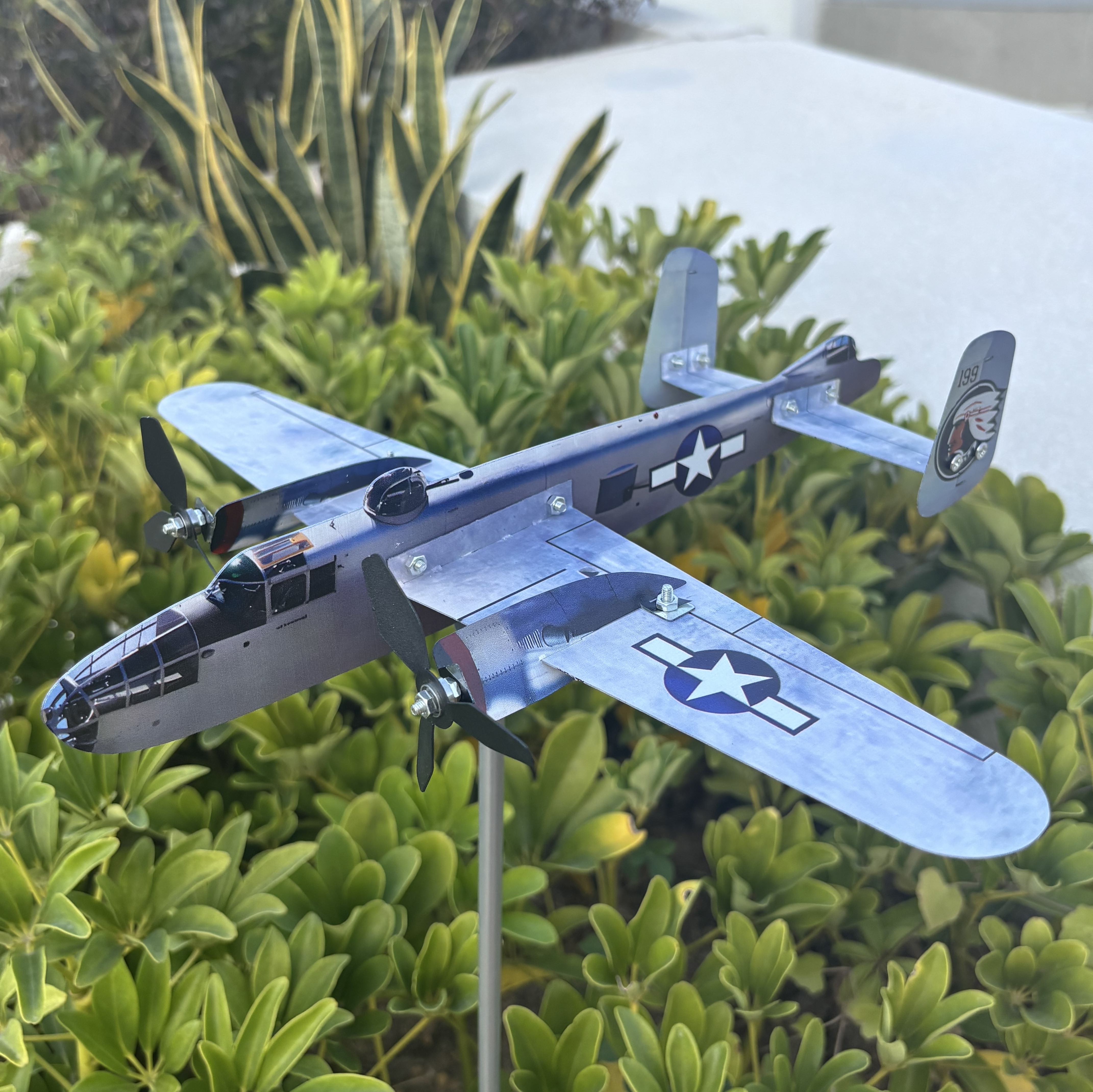 B-25 Mitchell ✈️Airplane Weathervane