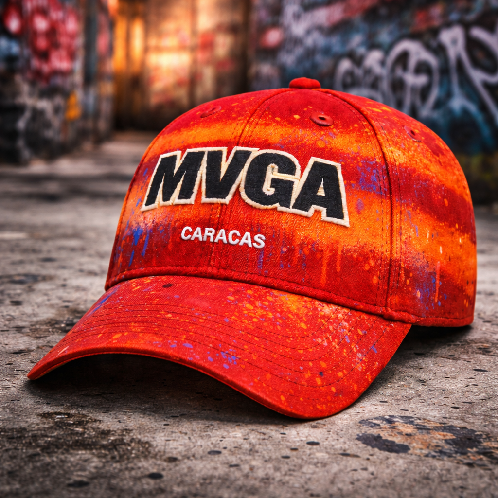 MVGA CARACAS Street Splash Cap – Bold Color, Bolder Attitude 🧢🔥