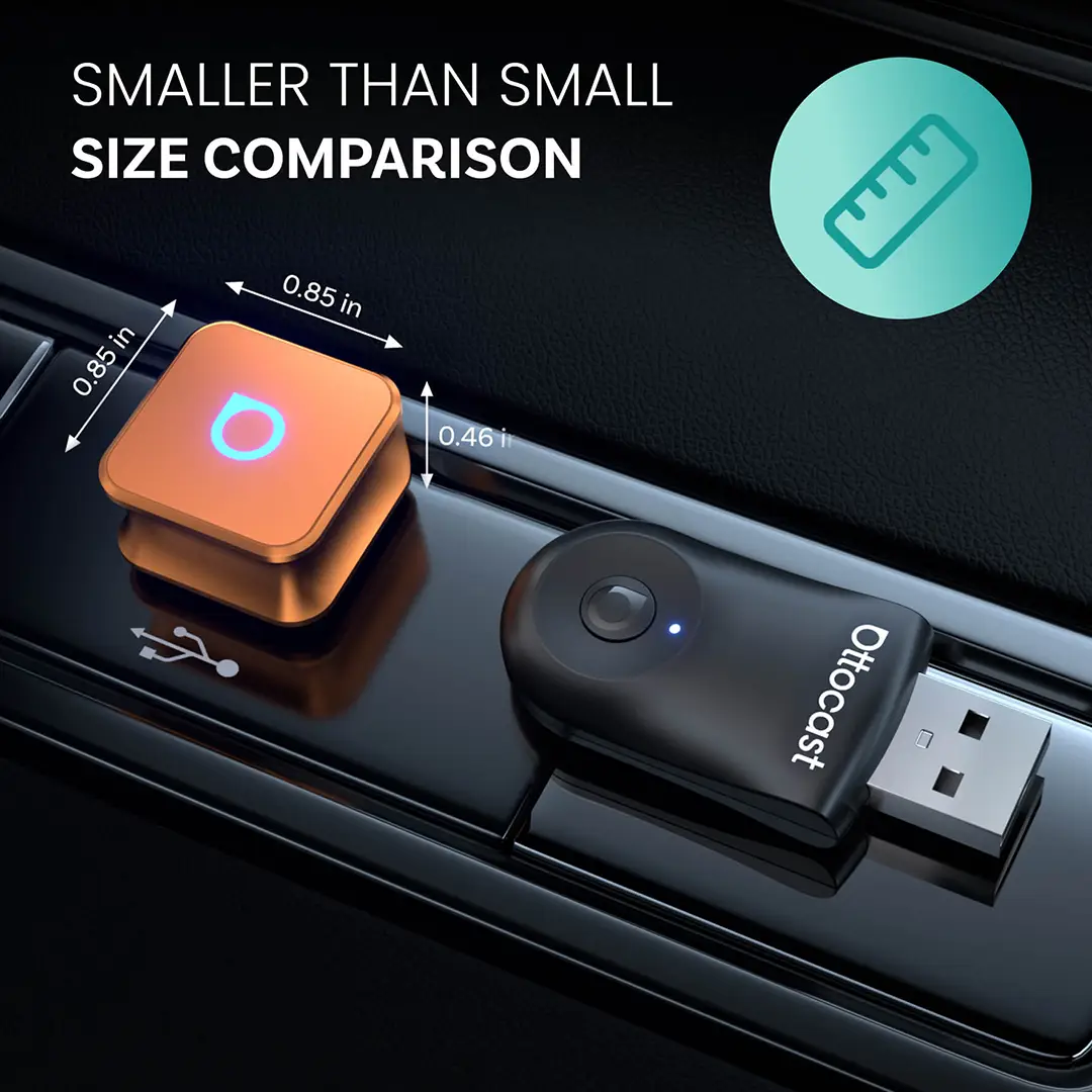 Ottocast Mini Cube 3.0 wireless CarPlay Android Auto Adapter