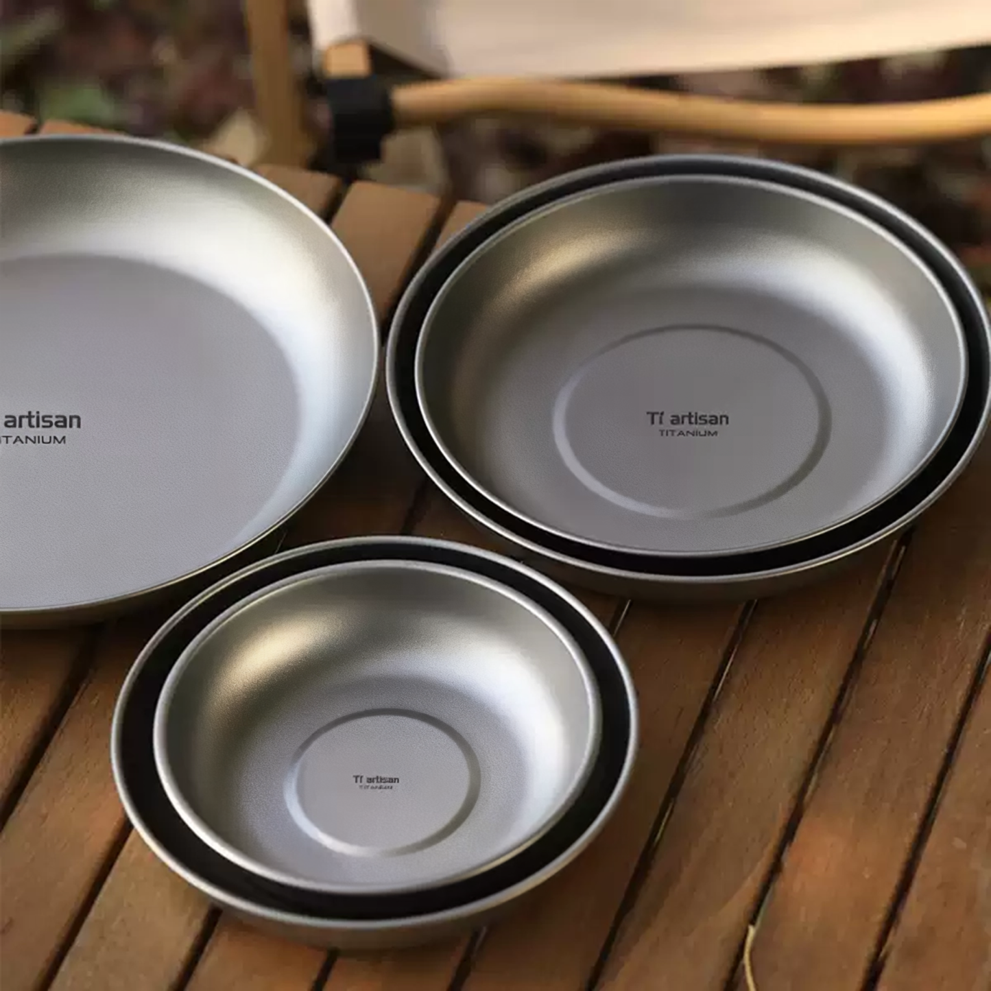 Titanium Dining Plates-kiToolab