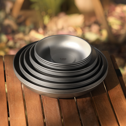 Titanium Dining Plates-kiToolab