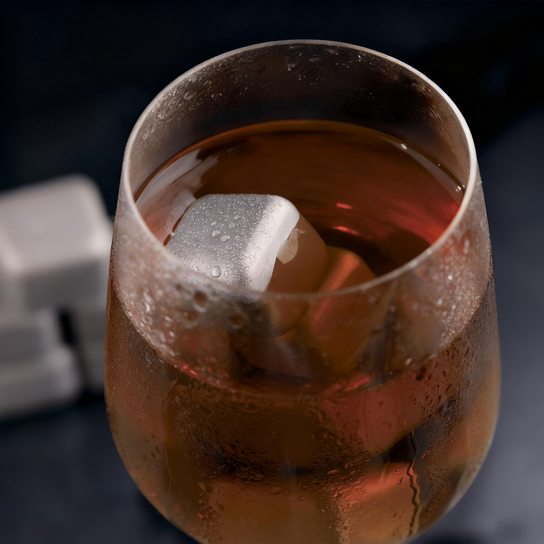 Titanium Reusable Ice Cubes-kiToolab