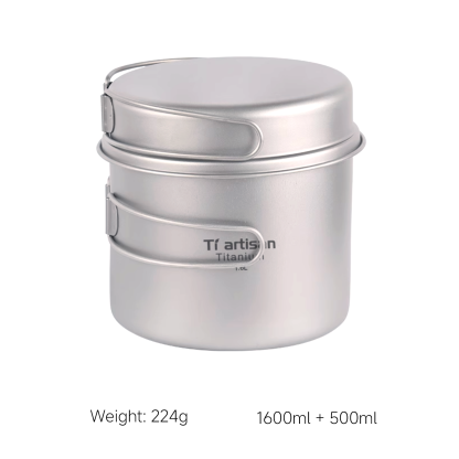 Titanium Camp Pot Set-kiToolab
