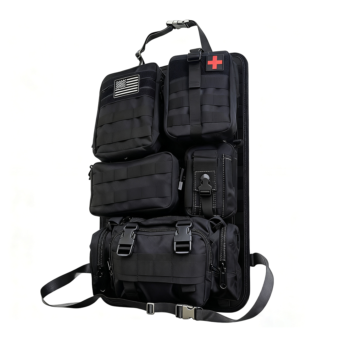Molle Seat Back Organizer Kit
