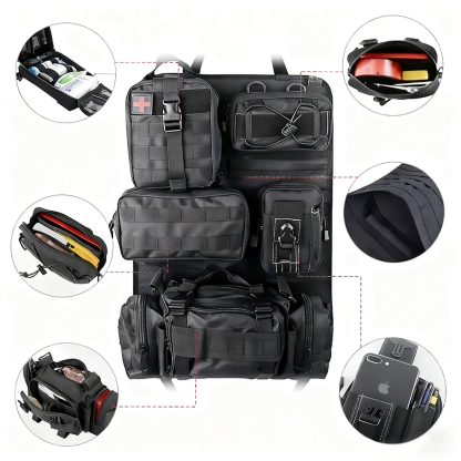 Molle Seat Back Organizer Kit