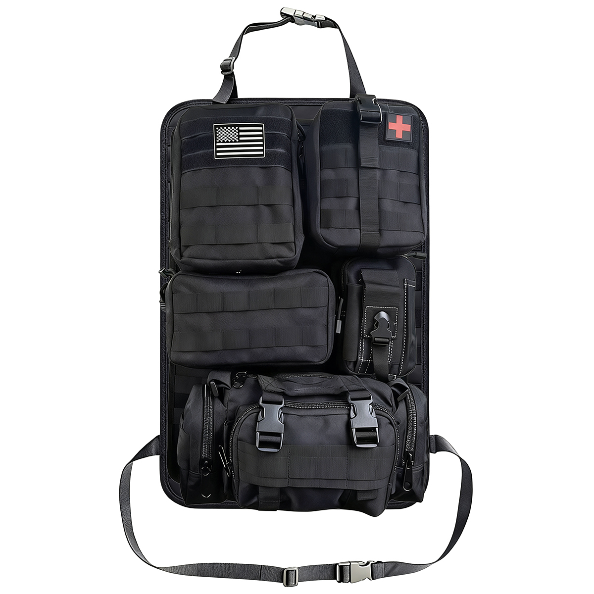Molle Seat Back Organizer Kit