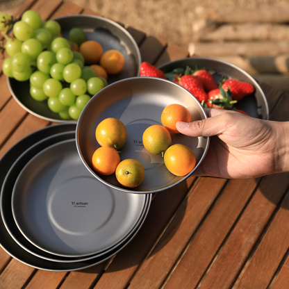 Titanium Dining Plates-kiToolab