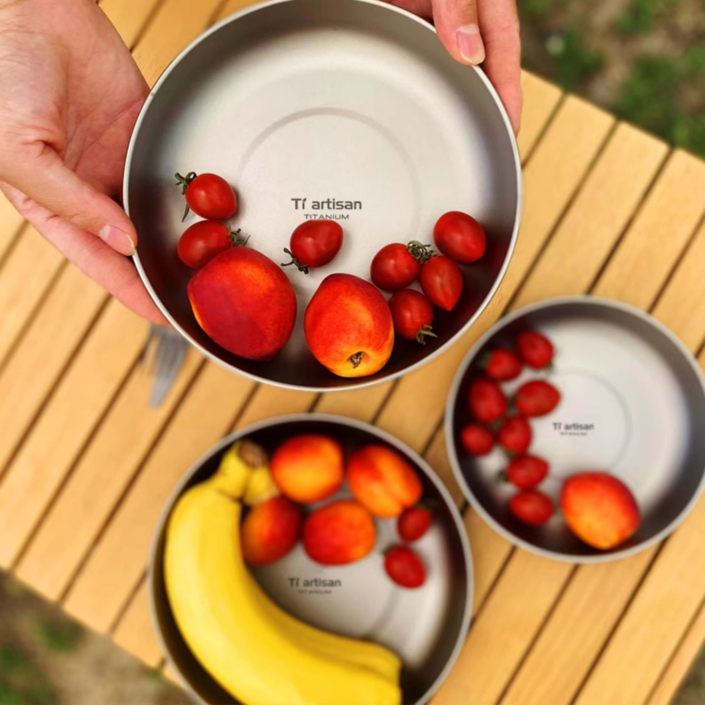 Titanium Dining Plates-kiToolab