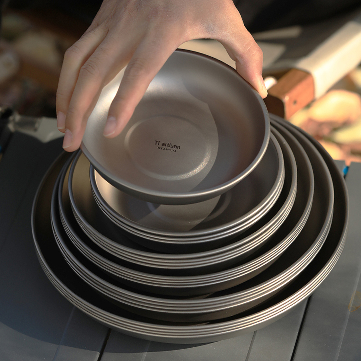 Titanium Dining Plates-kiToolab