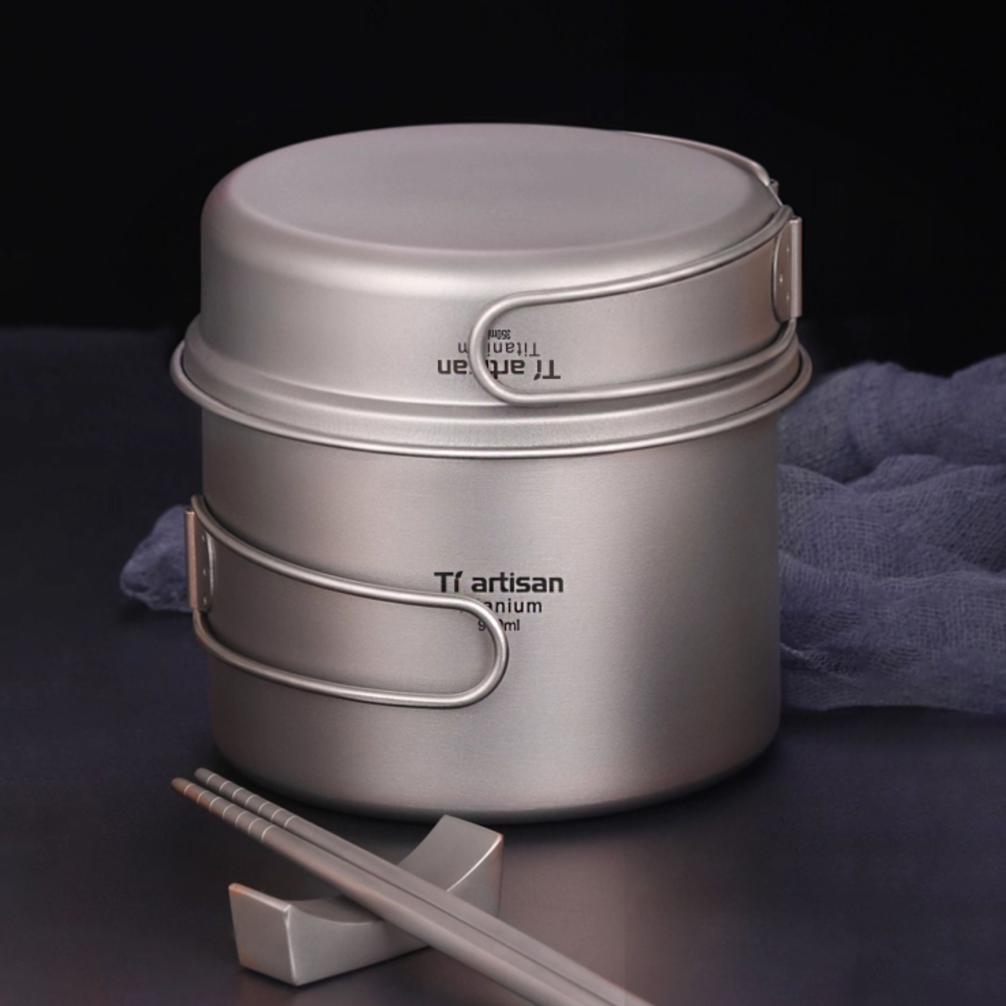 Titanium Camp Pot Set-kiToolab