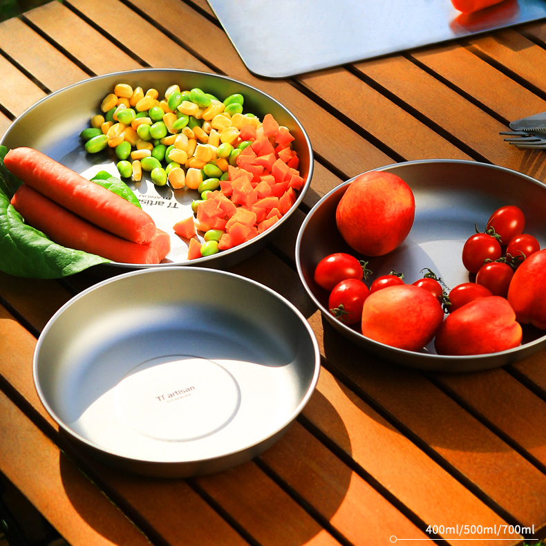 Titanium Dining Plates-kiToolab