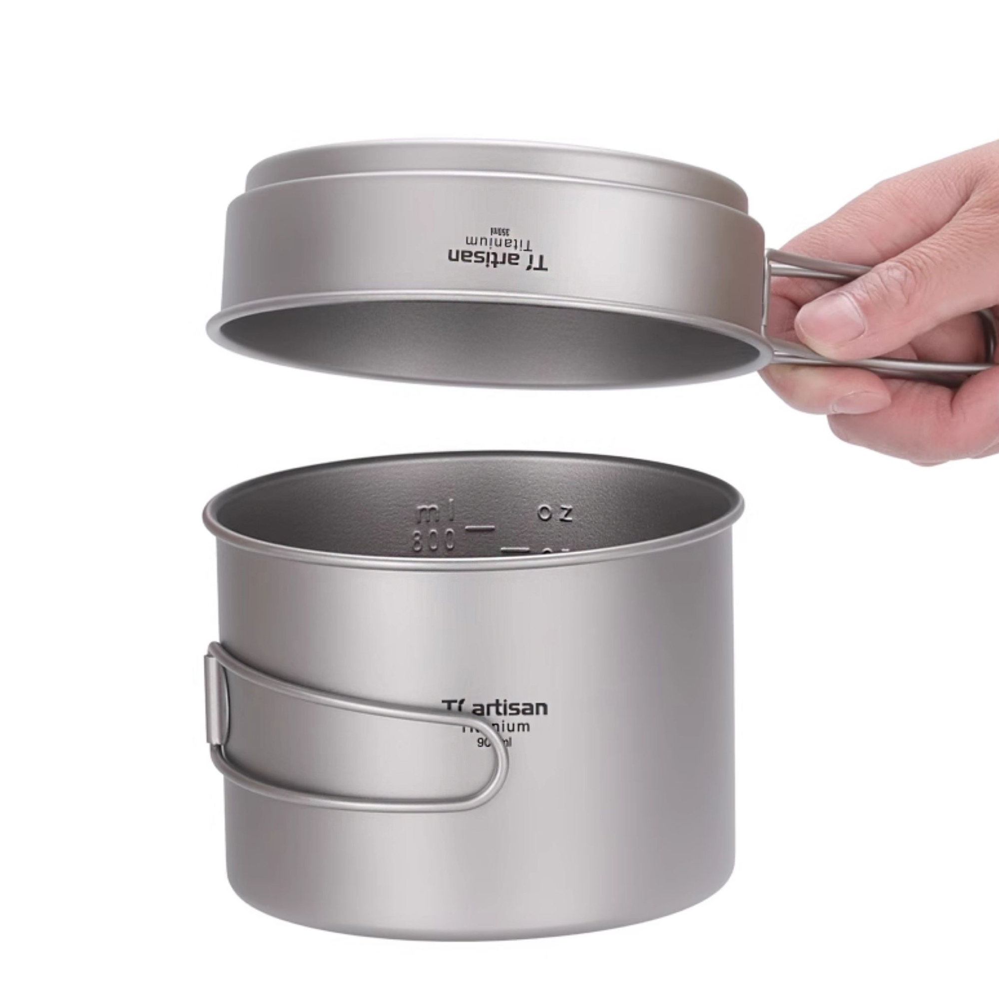 Titanium Camp Pot Set-kiToolab