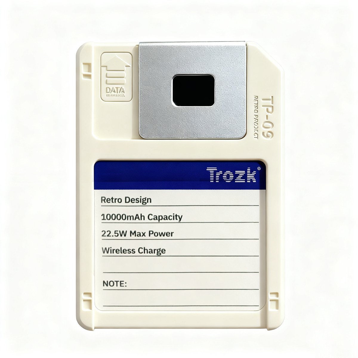 Retro Disk Power Bank-kiToolab