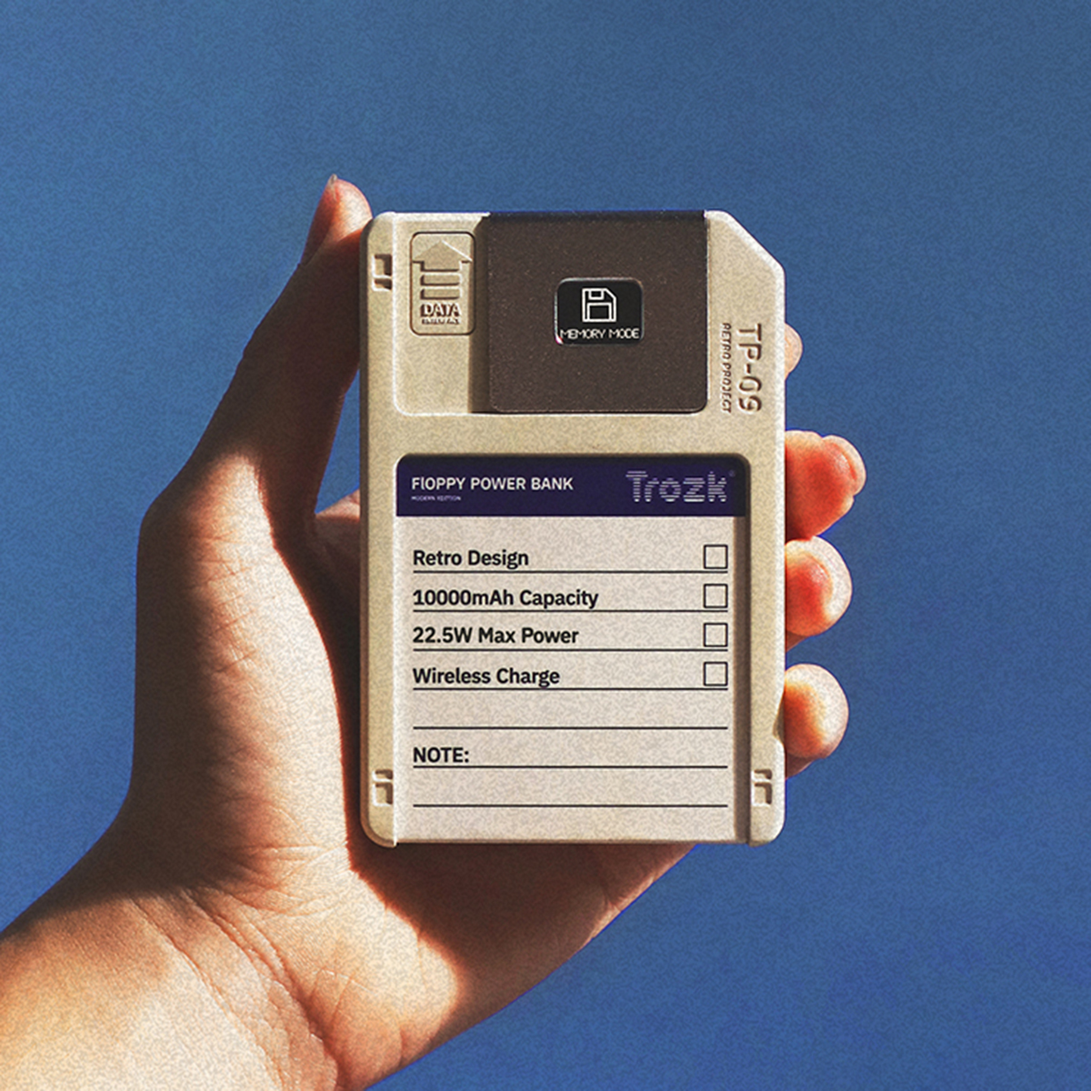 Retro Disk Power Bank-kiToolab