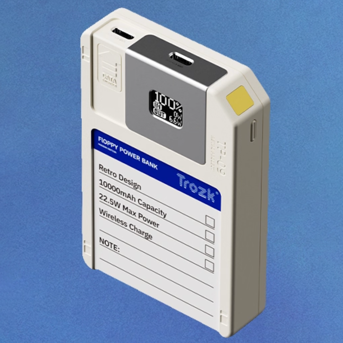 Retro Disk Power Bank-kiToolab