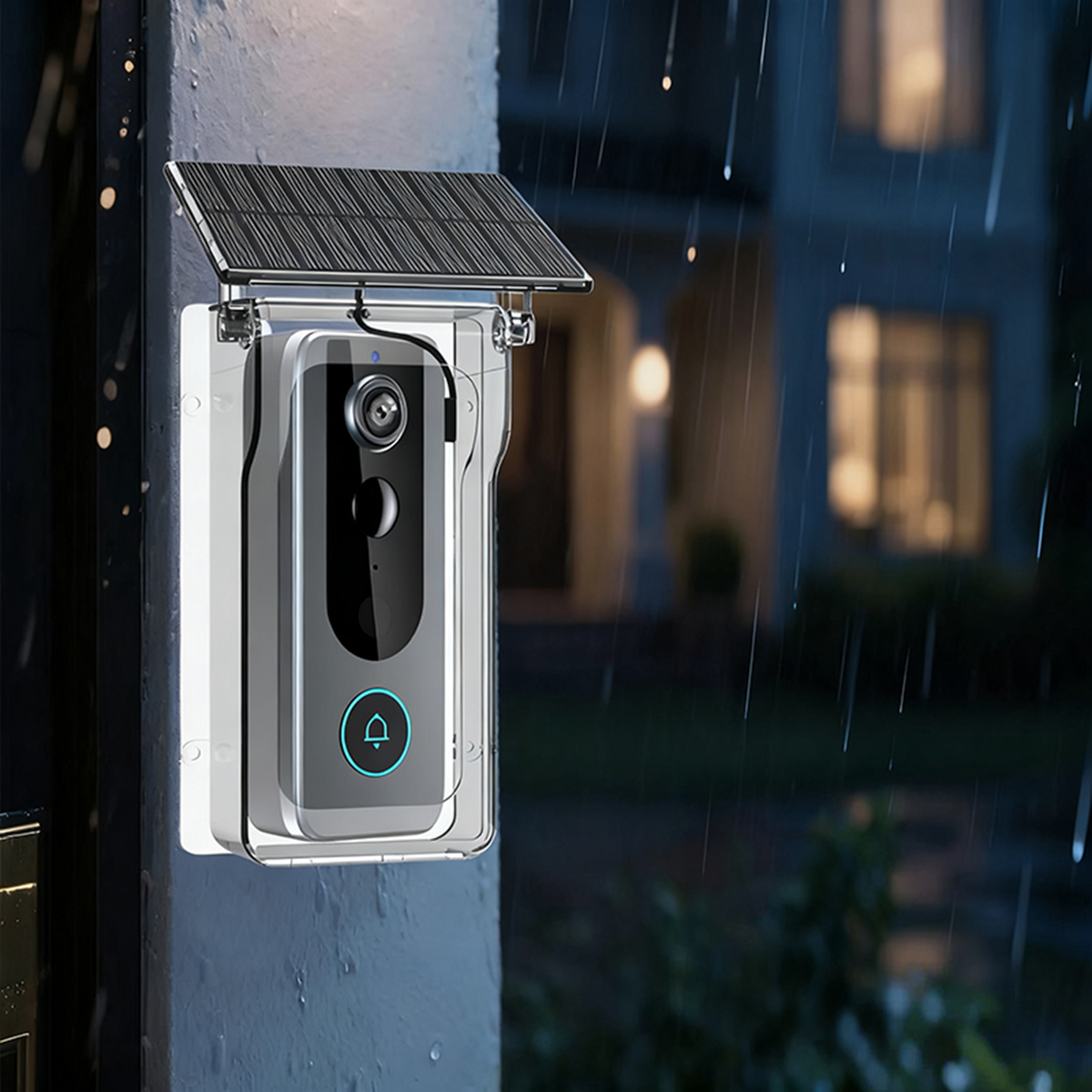 Solar Video Doorbell-kiToolab