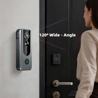 Solar Video Doorbell-kiToolab