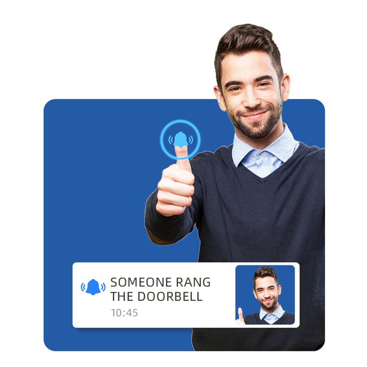 Solar Video Doorbell-kiToolab