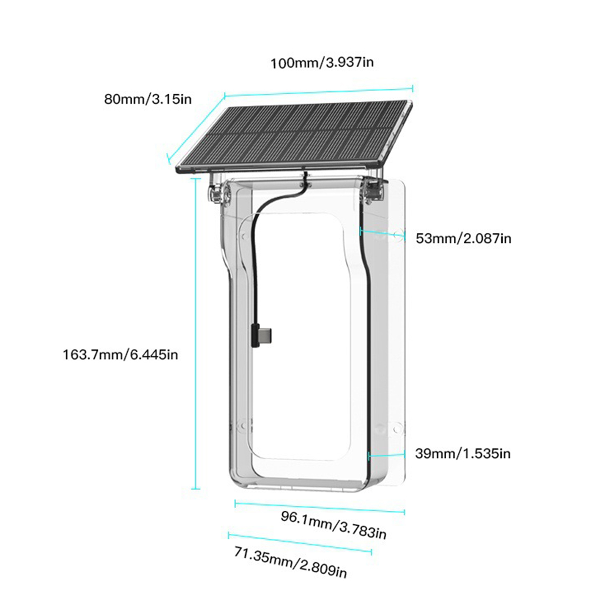 Solar Video Doorbell-kiToolab
