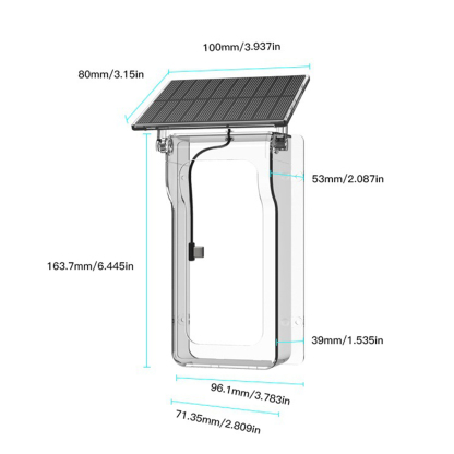 Solar Video Doorbell-kiToolab