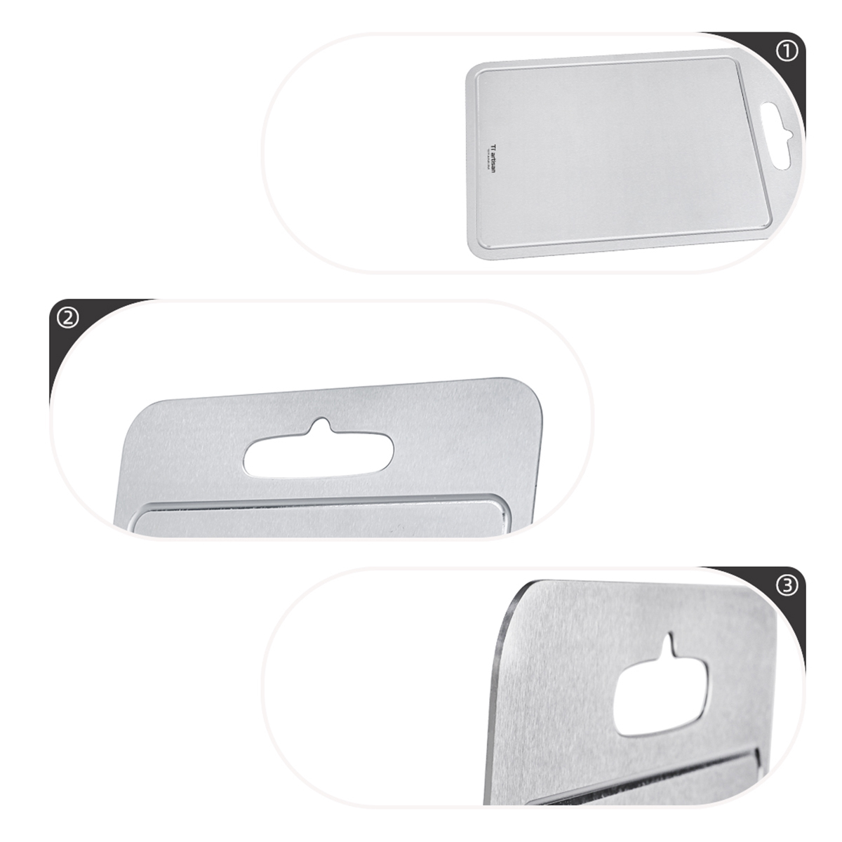 Titanium Cutting Board-kiToolab