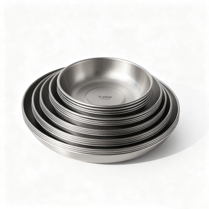 Titanium Dining Plates-kiToolab
