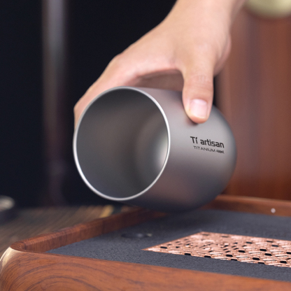 Titanium Double-Wall Cup-kiToolab