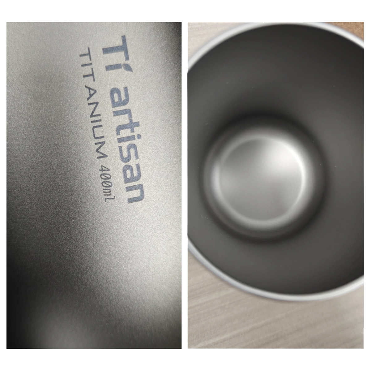 Titanium Double-Wall Cup-kiToolab