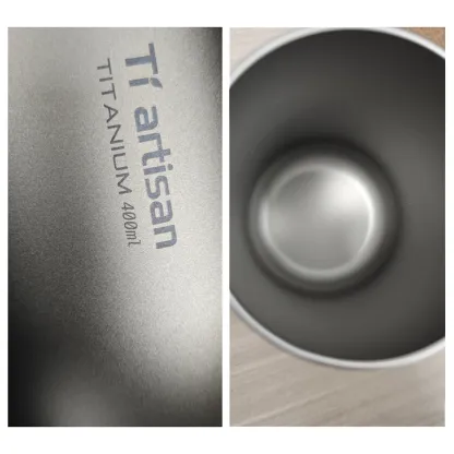 Titanium Double-Wall Cup-kiToolab